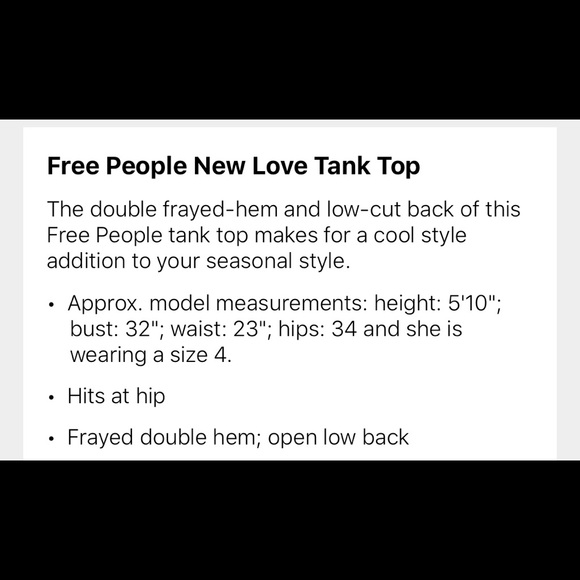 Free People New Love Tank Top - Picture 4 of 4